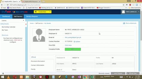 how to register ehris deped|Short DepEd EHRIS Tutorial .